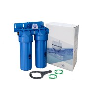 Sistem de filtrare Duplex 10   in 2 etape Aquafilter FHPRNxx-B-TWIN - 1