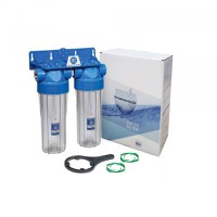 Sistem de filtrare duplex AQUAFILTER 10   (FHPRCLx-B-TWIN) - 1