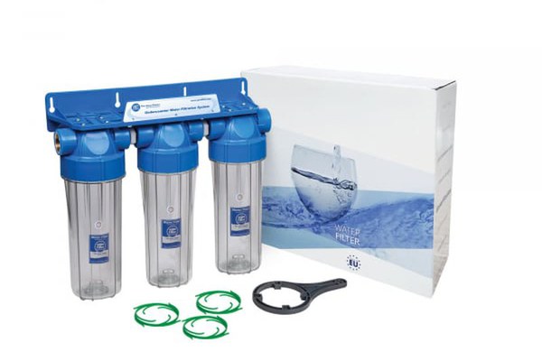 Sistem de filtrare Triplex 10   in 3 etape Aquafilter FHPRCLx-B-TRIPLE
