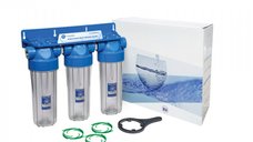 Sistem de filtrare Triplex 10   in 3 etape Aquafilter FHPRCLx-B-TRIPLE
