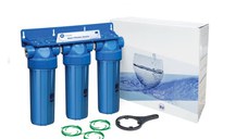 Sistem de filtrare Triplex 10   in 3 etape Aquafilter FHPRNxx-B-TRIPLE