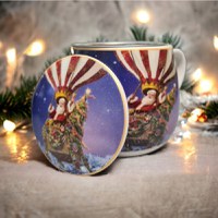 Cana 430ml cu infuzor Balonul lui Mos Craciun - 2