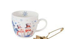 Cana 460ml + infuzor metalic -SNOWMAN