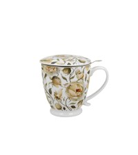 Cana cu infuzor ENGLISH, cu picior - Trandafiri - 2