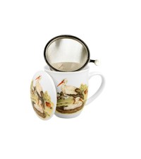 Cana cu infuzor Lumea Pasarilor Berze 420ml - 1