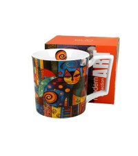Cana portelan, 750 ml, Modern Cat - 1