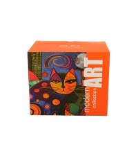 Cana portelan, 750 ml, Modern Cat - 3