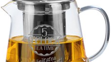 Ceainic rotund cu infuzor 5 O'Clock Tea (400ml)
