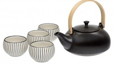 Ceainic si 4 bonuri Japandi 1000ml