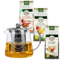 Christmas Aroma Tea Gift Set - 3 Ceaiuri si un ceainic - 2