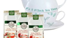 Cozy Fruit Kit – Set Tea for One cu 3 ceaiuri de fructe si filtre