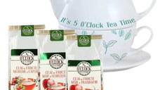 Cozy Fruit Kit – Set Tea for One cu 3 ceaiuri de fructe si filtre