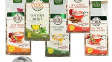 Esential Tea Kit – Infuzor inox PUSH si 5 ceaiuri 5 O’Clock Tea