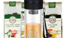 Fresh Summer Kit (4 ceaiuri verzi si o sticla BrewTraveler )