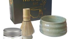 Matcha Ceremony Set – Set tradițional japonez cu Matcha Asagiri 30g