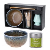 Matcha Lover Gift (Matcha Set 'Daidaiiro' 4 piese + Ceai Infuzie China Matcha Premium 40g) - 1