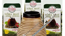Mate Lover Gift (3 ceaiuri mate + Bol Mate Linea + Metal Bombilla cu perie de curatare)