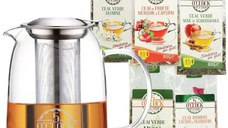 Mix Brew Family Set – Ceainic 800 ml si 5 ceaiuri 5 O’Clock Tea pentru toată familia