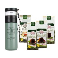 Pachet Termos Brew2Go Verde + Ceaiuri 5 O'Clock Tea Energizante - 1