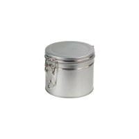 Recipient Pastrare Ceai Silver cu clema 100g - 1