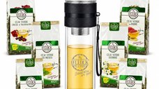 Refresh Kit (Sticla BrewTravel + 6 ceaiuri verzi)