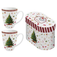 Set 2 Cani 380ml CHRISTMAS TREE - 1