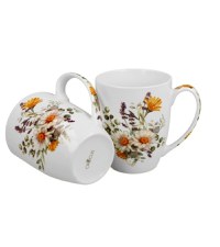 Set 2 cani portelan, 350ml, Daisy - 3