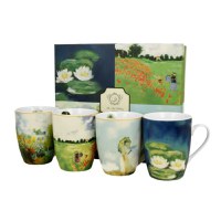 Set 4 Cani 360ml inspired by Monet - 1