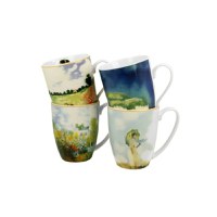 Set 4 Cani 360ml inspired by Monet - 2