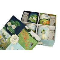 Set 4 Cani 360ml inspired by Monet - 3