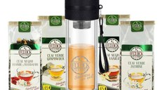 Spring Vitality Kit (BrewTrevel + 4 Ceaiuri 5 O'ClockTea)