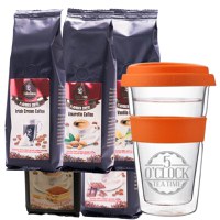 Summer Coffee Collection (Selectie de 5 cafele cu arome pentru Iced Coffee + 1 Pahar ThermoCup) - 1