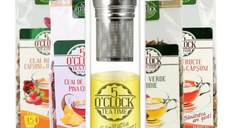 Summer Sips Kit (2 ceaiuri de fructe, 1 ceai Rooibos, 1 ceai Verde si Sticla ZenBrew)