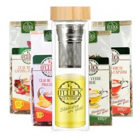 Summer Sips Kit (2 ceaiuri de fructe, 1 ceai Rooibos, 1 ceai Verde si Sticla ZenBrew) - 1