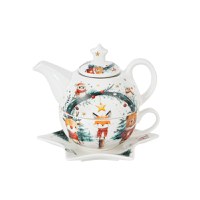 Tea for One Portelan CHRISTMAS CUTIES 2 - 1