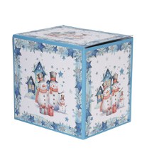 Tea for One Portelan SNOWMAN - 4