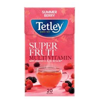 Tetley Super Fruits Multivitamin Summer Berry 20x2g - 1