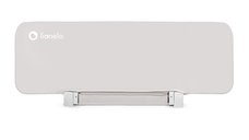 Bariera de siguranta pliabila Lionelo Lora, 105 x 45 cm, Bej, cu sistem de blocare StandSafe si geanta de transport
