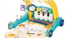 Bebe Stars Piano Bunny - Antemergator si Saltea de Joaca 2 in 1