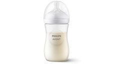 Biberon Philips Avent Natural Response 260 ml, 1 luna+, Fara BPA, Anticolici, Alb