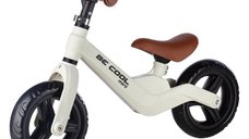 Bicicleta de echilibru FreeON Be Cool Mini, cu ghidon si sa reglabile, roti EVA de 8 inch, pentru copii de la 12 luni, alb
