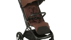 Carucior sport Jane Akira - Pliabil automat, 0-22 kg, Aluminiu, Capotina impermeabila UPF 50+, Husa ploaie, Certificat EN 1888-1:2018+A1:2022, Argile