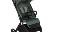 Carucior sport Jane Clap - Compact si Usor, Ideal pentru Calatorii cu Avionul, Cadru din Aluminiu, Pliere Automata, Botanic