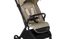 Carucior sport, Jane, Clap, Sistem compact de pliere care permite transportul caruciorului la bordul aeronavei, Cadru din aluminium, De la nastere pana la 26Kg, Conform cu standardul european EN 1888-2:2018+A1:2023, Desert