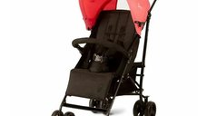 Carucior sport pliabil Asalvo Mombi 2, cadru din otel, greutate 6 kg, spatar reglabil, cos depozitare, roti detasabile, pentru bebelusi 0 luni+, Pink