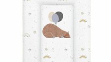 Ceba Baby Saltea de Infasat Bear, Moale, Fara Ftalati, 70 x 50 cm