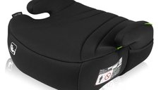 Inaltator auto Lionelo Luuk i-Size, 125-150 cm, instalare FWF cu centura masinii, cotiere, husa detasabila, negru, R129