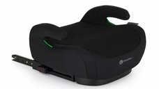 Inaltator auto Petite&Mars Optimus Pro I-size pentru copii 125-150 cm, 22-36 kg, cu ISOFIX, husa detasabila, ergonomic, negru