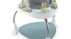 Jumper Interactiv Ingenuity Step&Sprout 2-in-1 cu Activitati pentru Bebei