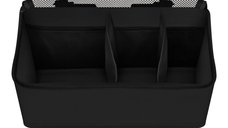 Lionelo Sidepocket M - Organizator Multifunctional Negru, 43x15x23 cm, cu 3 Compartimente